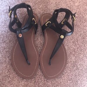 ralph lauren black sandals